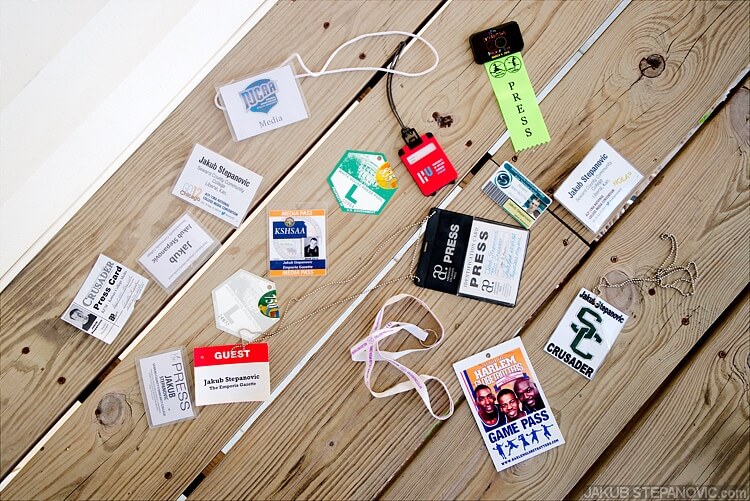  It's insane how many items can be collected within a small amount of time. Here’s like 1/3 of my press passes from last three years.