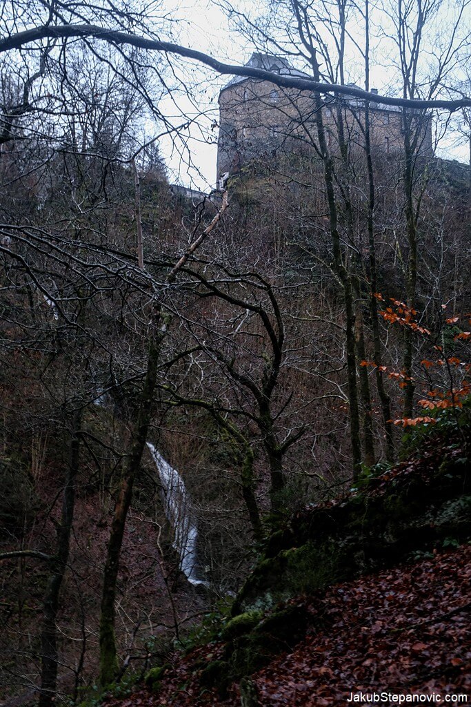 Reinhardstein Castle and Waterfalls